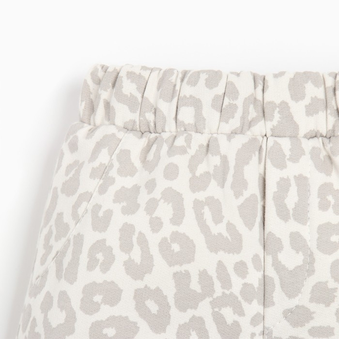 Костюм: толстовка и брюки Крошка Я Leo baby, рост 68-74 см