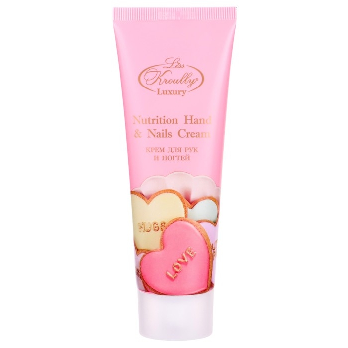 Подарочный набор косметики Liss Kroully: крем для рук и ногтей, 75 мл + крем для рук, 75 мл