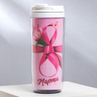 Термостакан со вставкой &laquo;8 марта&raquo; 350 мл