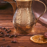 Чайничек латунь "Прелесть" 8,5х17,5х21 см Чайничек латунь "Прелесть" 8,5х17,5х21 см