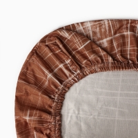 Чехол на стул Каприз трикотаж, цв. какао пэ100% Чехол на стул Каприз трикотаж, цв. какао пэ100%