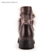 Ботинки, цвет бронзовый, размер 35 Ботинки, цвет бронзовый, размер 35