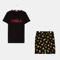 Пижама мужская KAFTAN "Chill" размер 54