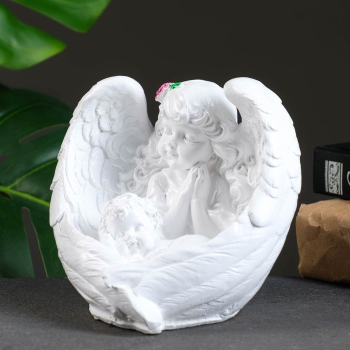 Фигура Фигура "Ангел мать и дитя" 13х13см
