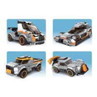 Конструктор блочный &laquo;Кабриолет&raquo;, 20 вариантов сборки, 233 детали