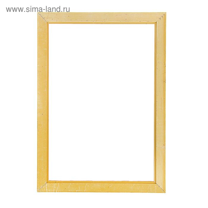 Рама для картин (зеркал) 40 х 60 х 4 см, дерево Рама для картин (зеркал) 40 х 60 х 4 см, дерево "Версаль", цвет золотая