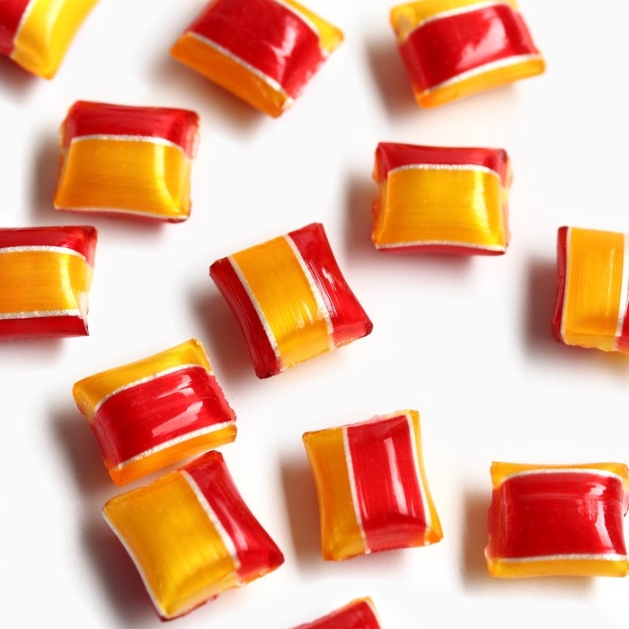 Леденецы в пакете с европодвесом "В тренде" вкус апельсин 30 г