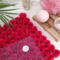 Розы мыльные фуксия, набор 81 шт Розы мыльные фуксия, набор 81 шт