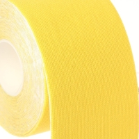 Кинезио - тейп, 5 см × 5 м, цвет жёлтый Кинезио - тейп, 5 см × 5 м, цвет жёлтый