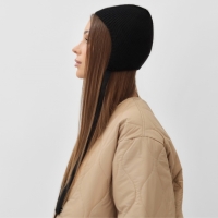 Чепчик женский MIST с шерстью кролика, р-р 56 см, черный Чепчик женский MIST с шерстью кролика, р-р 56 см, черный