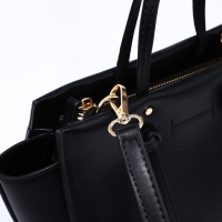 Сумка женская тоут на молнии, цвет чёрный Сумка женская тоут на молнии, цвет чёрный