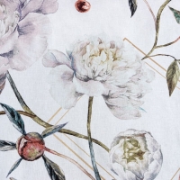 Постельное бельё Этель Дуэт &laquo;Пионы&raquo; 143х215 см - 2 шт, 220х240 см, 70х70 см -2 шт