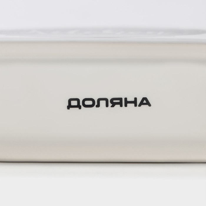 Салфетница Доляна &laquo;Гурман&raquo;, 13,3&times;3,7&times;7,1 см, цвет белый