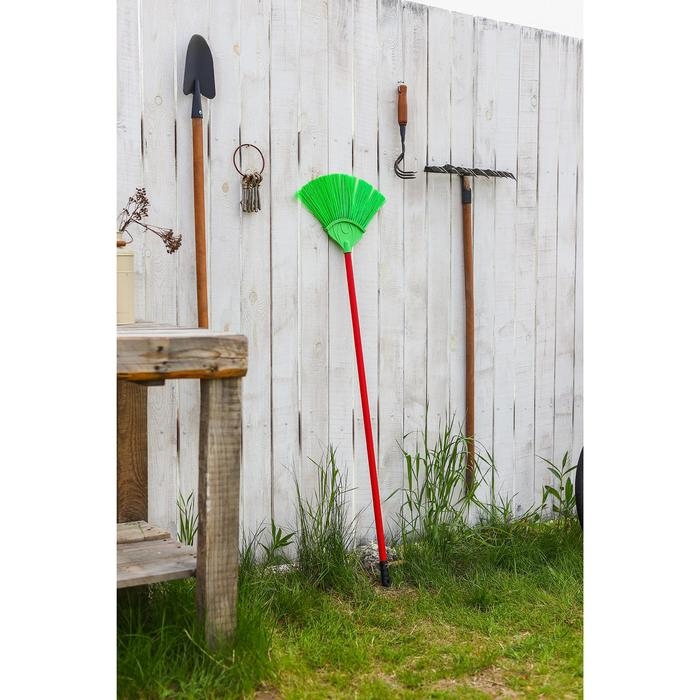 Метла веерная без черенка Доляна, 32&times;24,5 см, цвет МИКС