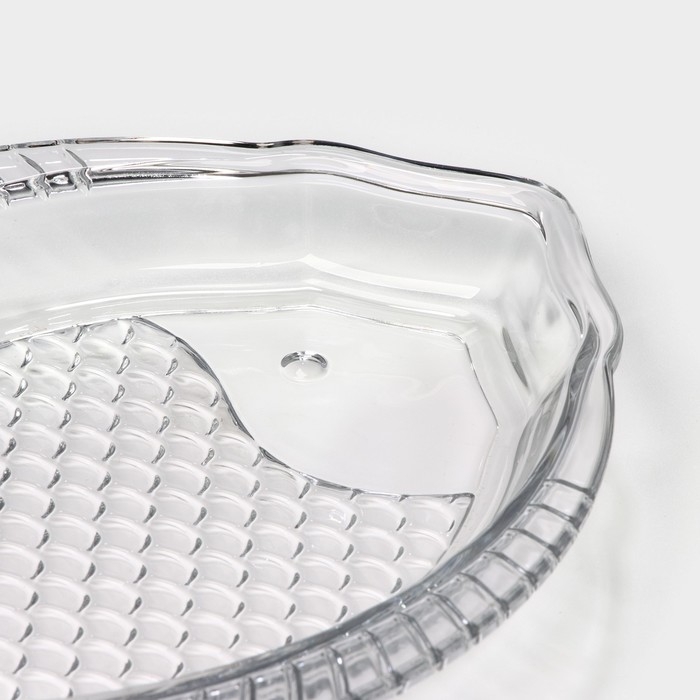 Набор стеклянных блюд для рыбы FISH, 24&times;17 см, 2 шт