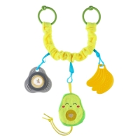 Растяжка - погремушка мягкая на кроватку/коляску &laquo;Авокадо&raquo;, Крошка Я