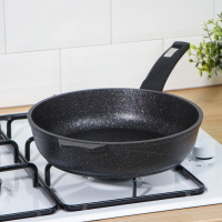 Сковорода «Гранит Star», d=26 см, пластиковая ручка, антипригарное покрытие, тёмно-синий Сковорода «Гранит Star», d=26 см, пластиковая ручка, антипригарное покрытие, тёмно-синий