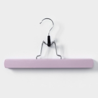 Вешалки для брюк и юбок LaDо́m Brillant, 30×17×2,4 см, 2 шт, деревянные, цвет розовый Вешалки для брюк и юбок LaDо́m Brillant, 30×17×2,4 см, 2 шт, деревянные, цвет розовый