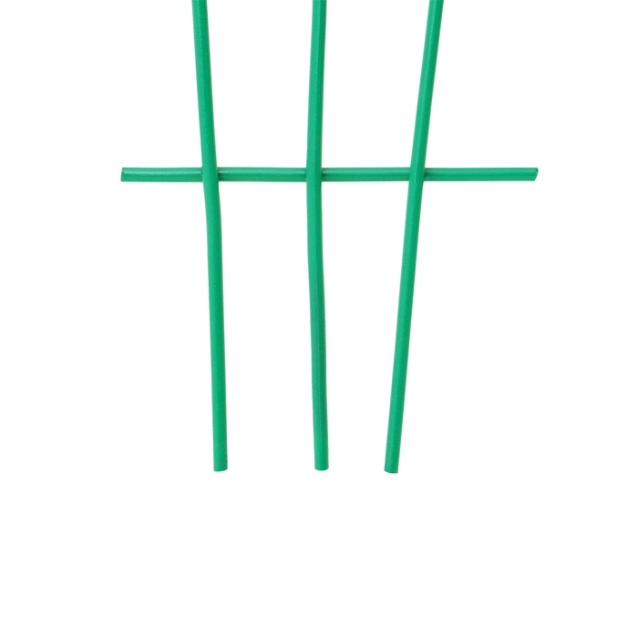 Шпалера, 175 &times; 55 &times; 1 см, металл, зелёная, &laquo;Тюльпан мини&raquo;