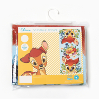 Полотенце  "Бэмби" 70х146&plusmn;2 см, 100% хлопок  160гр/м2