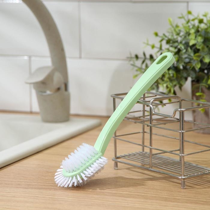 Щётка для посуды Доляна &laquo;Сфера&raquo;, 23&times;6&times;4 см, цвет МИКС