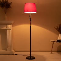 Торшер "Лусия" 1х15Вт Е27 черный 35х35х156см