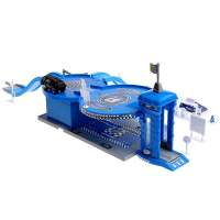 Парковка &laquo;Полицейский участок&raquo;, с 2 металлическими машинами