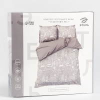 Постельное бельё Этель 1.5 сп &laquo;Сказочный лес&raquo; 143х215 см, 150х214 см, 70х70 см 2 шт, поплин 125 г/м2