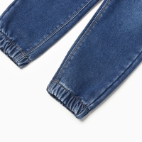 Джинсы для девочек, цвет синий, рост 140 см