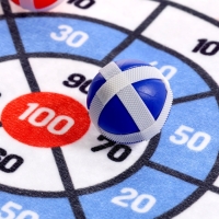 Дартс на липучках &laquo;Снеговичок&raquo;