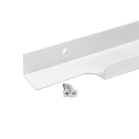 Ручка торцевая CAPPIO RP100WH, L=400 мм, цвет белый