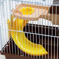 Клетка для грызунов "Пижон", укомплектованная, 27 х 21 х 26 см, коричневая Клетка для грызунов "Пижон", укомплектованная, 27 х 21 х 26 см, коричневая