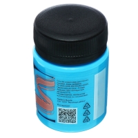 Краска по ткани, банка 50 мл, ЗХК Decola, Небесно-голубая, (акриловая на водной основе)