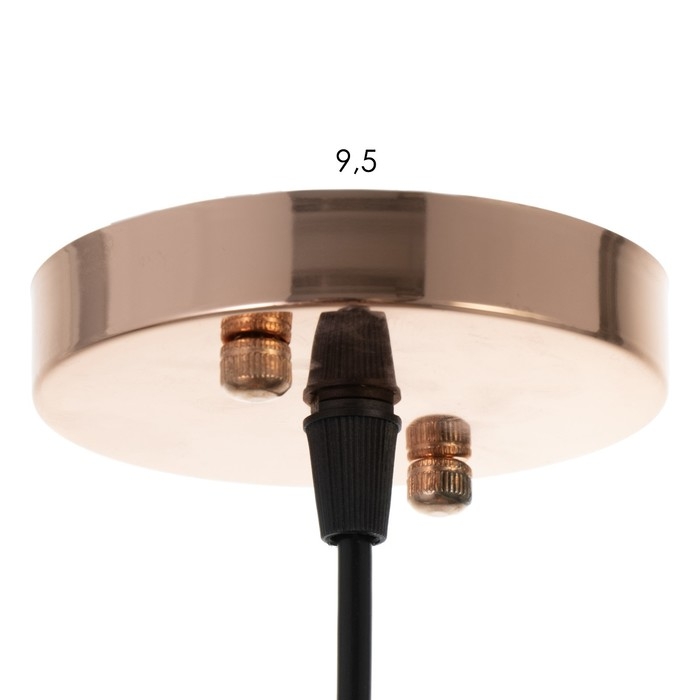 Светильник BayerLux Светильник BayerLux "Фиш" Е27 40Вт медь 20х20х16-116см