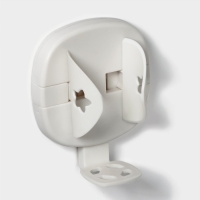 Держатель для электрических зубных щёток, регулируемый размер, 8,5×7×4 см, цвет белый Держатель для электрических зубных щёток, регулируемый размер, 8,5×7×4 см, цвет белый