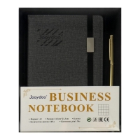 Ежедневник недатированный А5, 140 листов в клетку, обложка пвх, МИКС