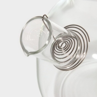 Набор чайный стеклянный Bella Tenero &laquo;Эко&raquo;, 6 предметов: чайник 900 мл, подставка, 4 пиалы 130 мл