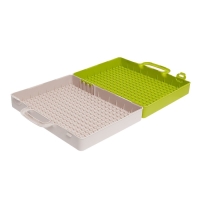 Конструктор винтовая мозаика &laquo;Диномир&raquo;, с электрическим шуруповёртом, 217 деталей