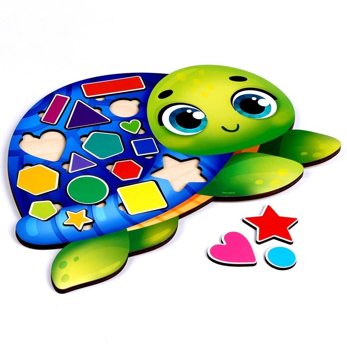 Развивающая игрушка &laquo;&lrm;Учим формы и цвета с черепашкой&raquo;&lrm;