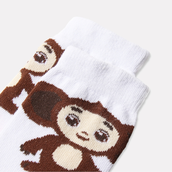 Гольфы детские KAFTAN Чебурашка, р-р 16-18 см, белый Гольфы детские KAFTAN Чебурашка, р-р 16-18 см, белый