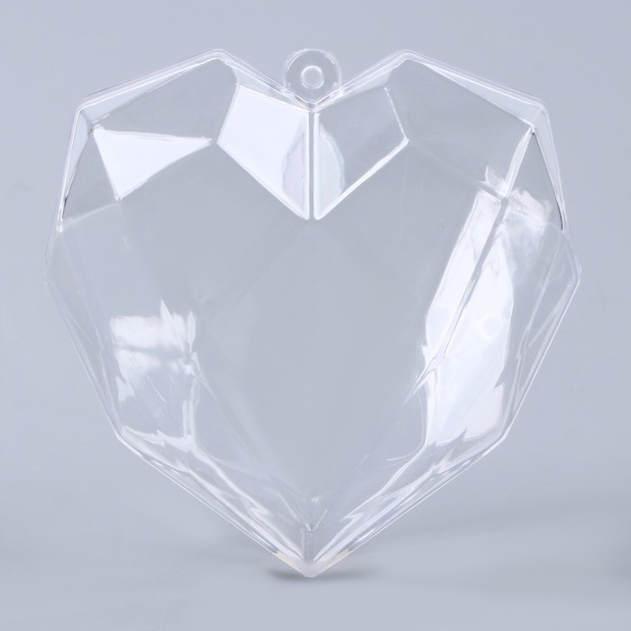 Основа для творчества и декорирования &laquo;Сердце&raquo;, набор 3 шт., размер 1 шт. &mdash; 8 &times; 8 &times; 5 см