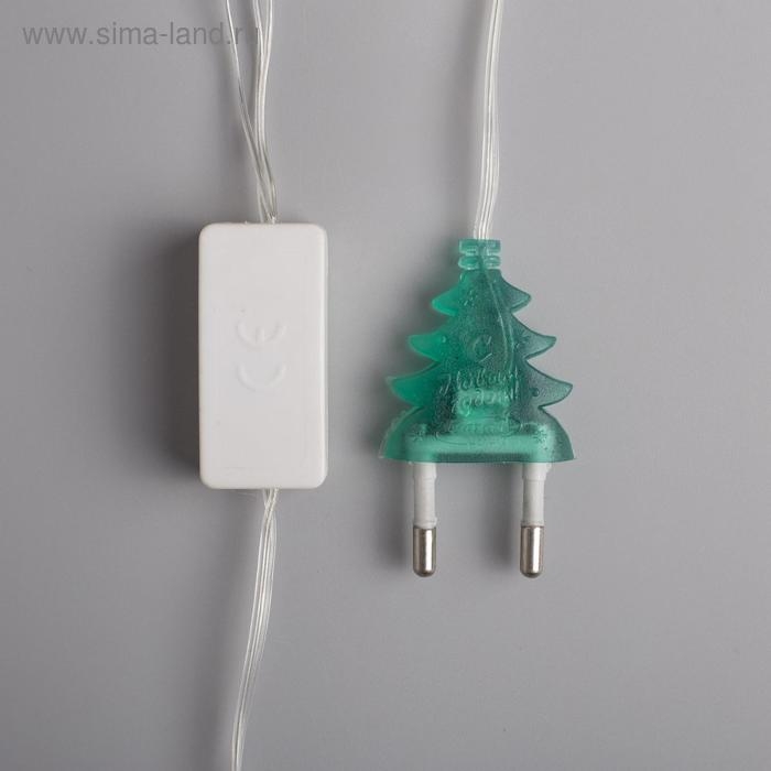 Гирлянда «Нить» 5 м с насадками «Шарики льда», IP20, прозрачная нить, 20 LED, свечение мульти (RG/RB), мигание, 220 В Гирлянда «Нить» 5 м с насадками «Шарики льда», IP20, прозрачная нить, 20 LED, свечение мульти (RG/RB), мигание, 220 В