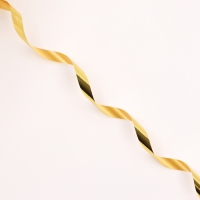 Лента для декора и подарков металлик, 1,2см х 45м, золотая Лента для декора и подарков металлик, 1,2см х 45м, золотая