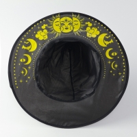 Карнавальный набор &laquo;Лунная ведьма&raquo;, плащ 70 см, шляпа, перчатки, палочка