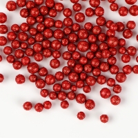 Фигурка для поделок и декора &laquo;Шар&raquo;, набор 80 шт., размер 1 шт. &mdash; 0,5 см, цвет красный