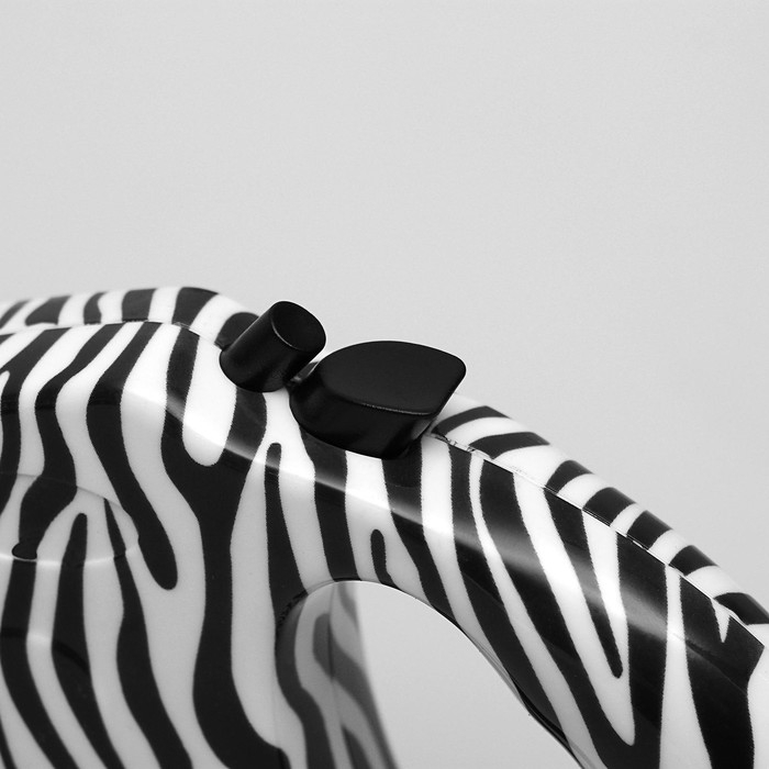 Рулетка Рулетка "Лапа", 5 м, до 35 кг, принт зебра