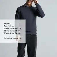 Свитшот Toima Heavy 2.0, темно-серый (графит), размер XS