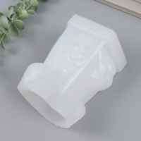 Молд силикон "Девушка с цветами на глазах" 10х8х6 см Молд силикон "Девушка с цветами на глазах" 10х8х6 см