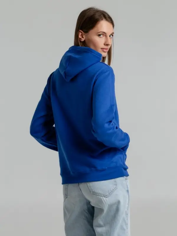 Толстовка с капюшоном Snake II ярко-синяя, размер XS