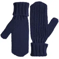 Варежки Nordkyn, темно-синие, размер L/XL Варежки Nordkyn, темно-синие, размер L/XL